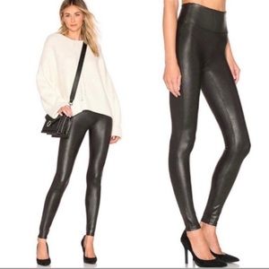NWT SPANX faux leather leggings size Medium